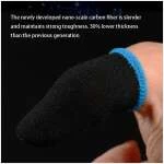 Dedal Gamer De Fibra De Carbono Para Celular - 2 Unidades - Imagen 4