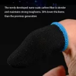 Dedal Gamer De Fibra De Carbono Para Celular - 2 Unidades - Imagen 4