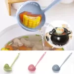 Cucharón De Sopa De Mango Largo Con Colador - Imagen 4