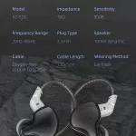 KZ EDC In-Ear Driver Dinámico - Imagen 6