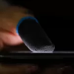 Dedal Gamer De Fibra De Carbono Para Celular - 2 Unidades - Imagen 2