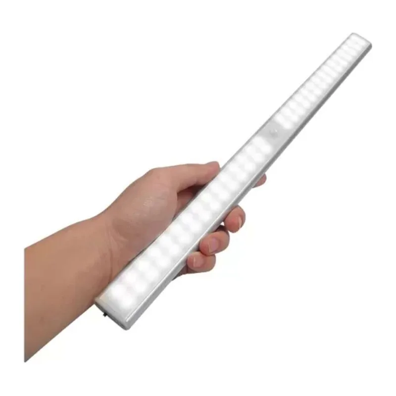 Barra LED Recargable 40 LEDs con Sensor de Movimiento e Imán 30 cm