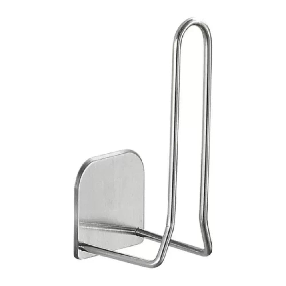 Porta Esponja Alto de Acero Inoxidable 304 Autoadhesivo