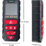 Medidor Láser Digital X6 Mileseey De 40m Con Doble Burbuja - Imagen 9