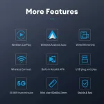 Carplay Conexión Inalámbrica Dispositivos Apple Para Auto - Imagen 7