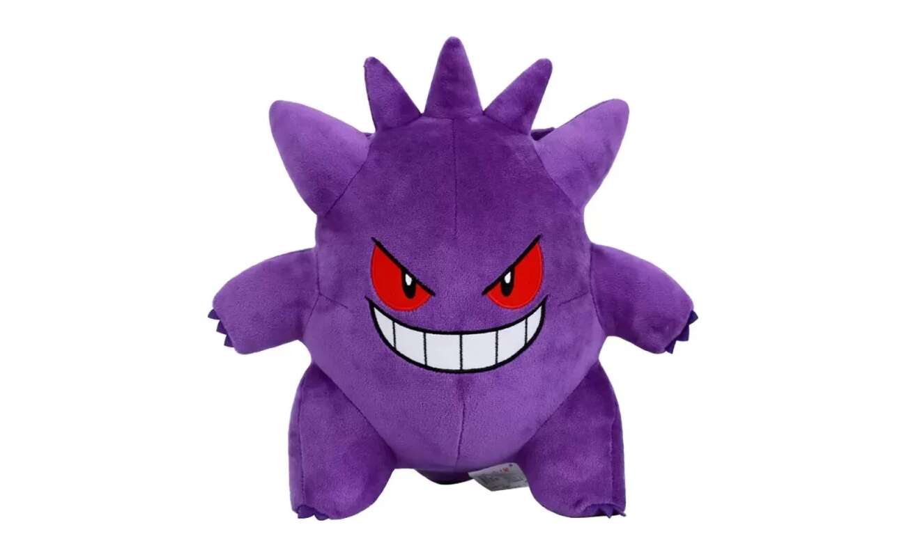 Peluche Pokémon Gengar 25 cm Suave de Felpa