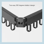 Colgador Plegable De Aluminio Para Pared Balcón Baño Cocina - Imagen 8