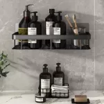 Estante De Baño De Aleación De Aluminio Organizador - Imagen 4