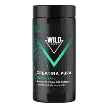 Wild Foods - Creatina De Monohidrato En Polvo - 500grs