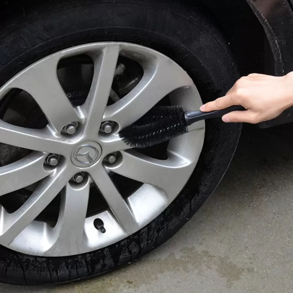 Limpiador De Llanta De Coche Cepillo De Limpieza De Ruedas - Imagen 3
