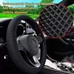 Cubierta Para Volante De Auto Agarre Elástico Antideslizante - Imagen 2