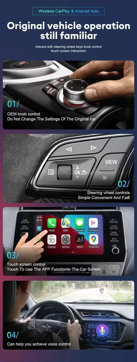 Android Auto Box Dongle Adaptador Inalámbrico - Imagen 6