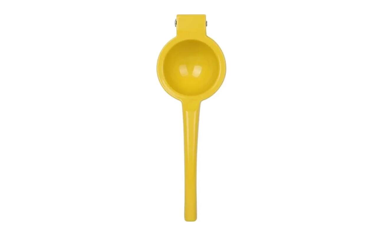 Exprimidor de Limón Manual de Aluminio Amarillo 22,5 cm