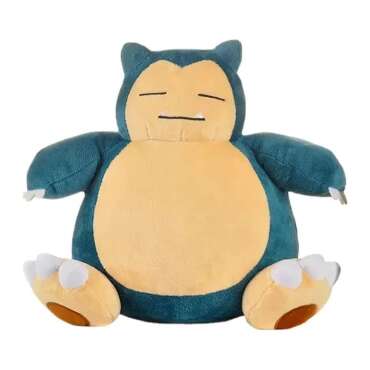 Peluche Pokémon Snorlax 25 cm Suave de Felpa