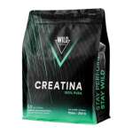 Creatina Monohidratada Wild Foods 250 g 50 Porciones Vegana