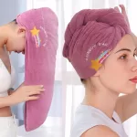 Toalla Secado Rápido Para Cabello Para Mujer Superabsorbente - Imagen 2