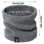 Bufandas De Invierno Gruesa A La Moda De Lana - Imagen 4