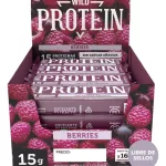 Barritas Wild Protein Berries Caja 16 Unidades 15 g de Proteína