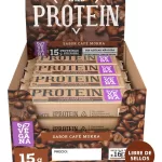 Wild Protein Vegana Mokka Barra De Proteina - 16 Unidades