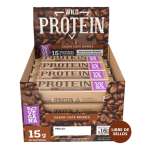 Wild Protein Vegana Mokka Barra De Proteina - 16 Unidades