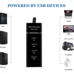 Hub De 4 Puertos Usb 3.0 Multiplicador Usb - Imagen 6