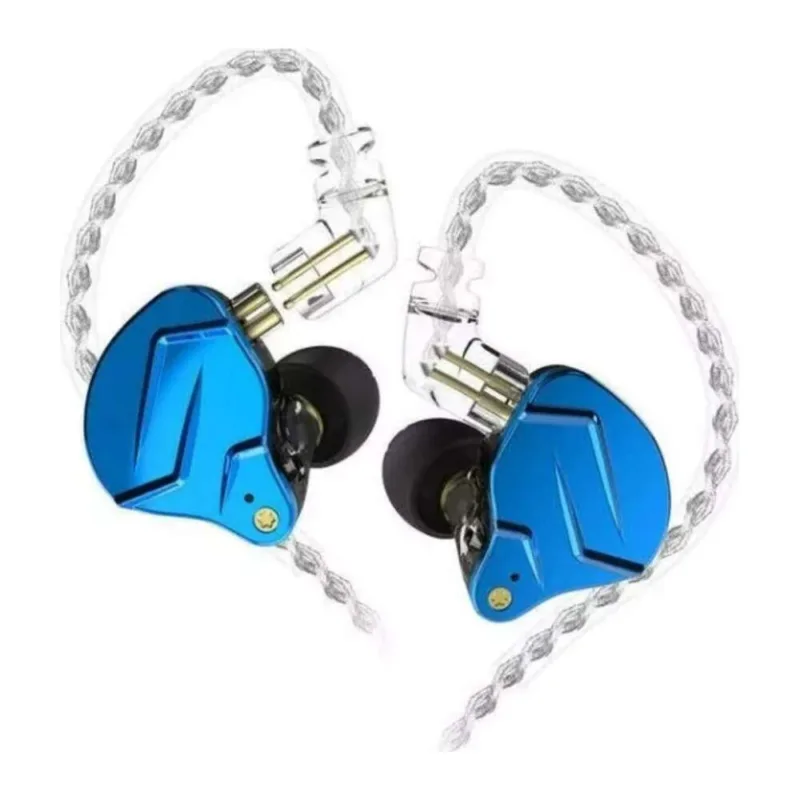 Audífonos In-Ear KZ ZSN Pro X Azul Cable Desmontable Sin Micrófono