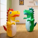 Saco De Boxeo Inflable Para Niños De Dinosaurio - 90 Cms - Imagen 5