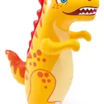 Saco De Boxeo Inflable Para Niños De Dinosaurio - 90 Cms