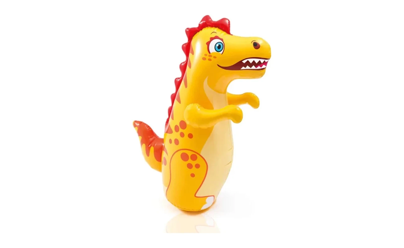 Saco de Boxeo Inflable para Niños Dinosaurio 90 cm Porfiado