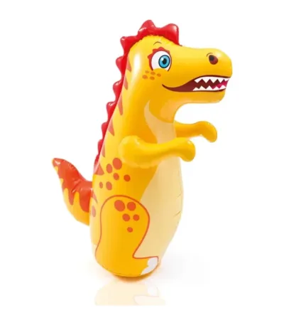 Saco de Boxeo Inflable para Niños Dinosaurio 90 cm Porfiado
