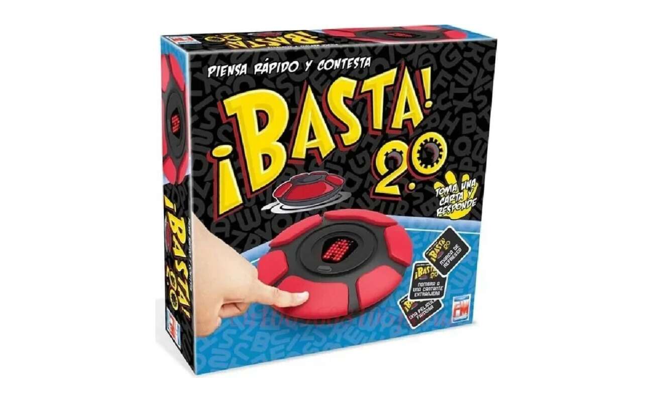 Juego de Mesa ¡Basta! 2.0 Electrónico en Español 2 a 6 Jugadores