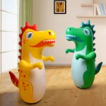 Saco De Boxeo Inflable Para Niños De Dinosaurio - 90 Cms - Imagen 11