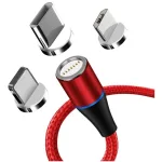 Punta Magnética Carga Rápida Para Micro Usb, Tipo C O iPhone - Imagen 13