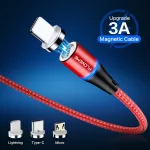 Punta Magnética Carga Rápida Para Micro Usb, Tipo C O iPhone - Imagen 19