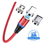 Punta Magnética Carga Rápida Para Micro Usb, Tipo C O iPhone - Imagen 14