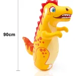 Saco De Boxeo Inflable Para Niños De Dinosaurio - 90 Cms - Imagen 9