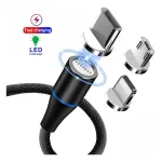 Punta Magnética Carga Rápida Para Micro Usb, Tipo C O iPhone - Imagen 12