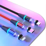 Punta Magnética Carga Rápida Para Micro Usb, Tipo C O iPhone - Imagen 20
