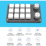 Teclado Personalizable 14 Botones Usb-c, Portátil, Hot-swap - Imagen 3