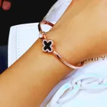 Brazalete De Trébol De Cuatro Hojas - Imagen 6