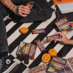 Wild Protein Barritas Vegana Chocolate Naranja - 16 Unidades - Imagen 2