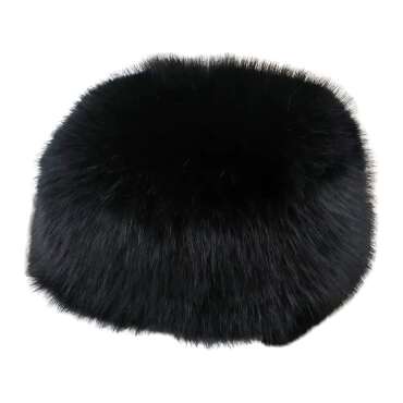 Gorro Ruso de Piel Sintética para Mujer 56-58 cm 6 Colores
