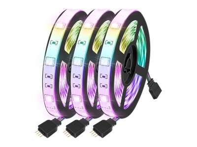 Tira LED RGB WiFi 20 m 5050 Compatible con Alexa y Google con Control