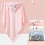 Toallas De Baño Para Bebes Algodón Cómodo Con Capucha - Imagen 5