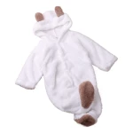 Enterito Para Bebé Abrigo De Osito Peludito