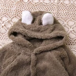 Enterito Para Bebé Abrigo De Osito Peludito - Imagen 5