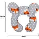 Cojin Cuello Almohada Para Bebe Coche O Silla Auto Viajes - Imagen 2