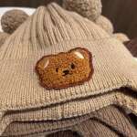 Gorro De Lana Para Bebé Protección Para Oídos Otoño Invierno - Imagen 5