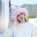 Gorro Cálido De Invierno Para Mujer Felpa Para Día De Frío - Imagen 5