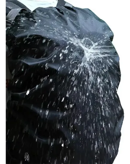 Funda Cubierta Mochila Protector De Lluvia Impermeable 35 L Color Negro - Imagen 4